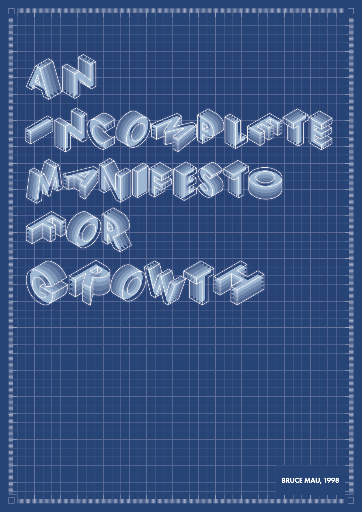 incomplete manifesto poster