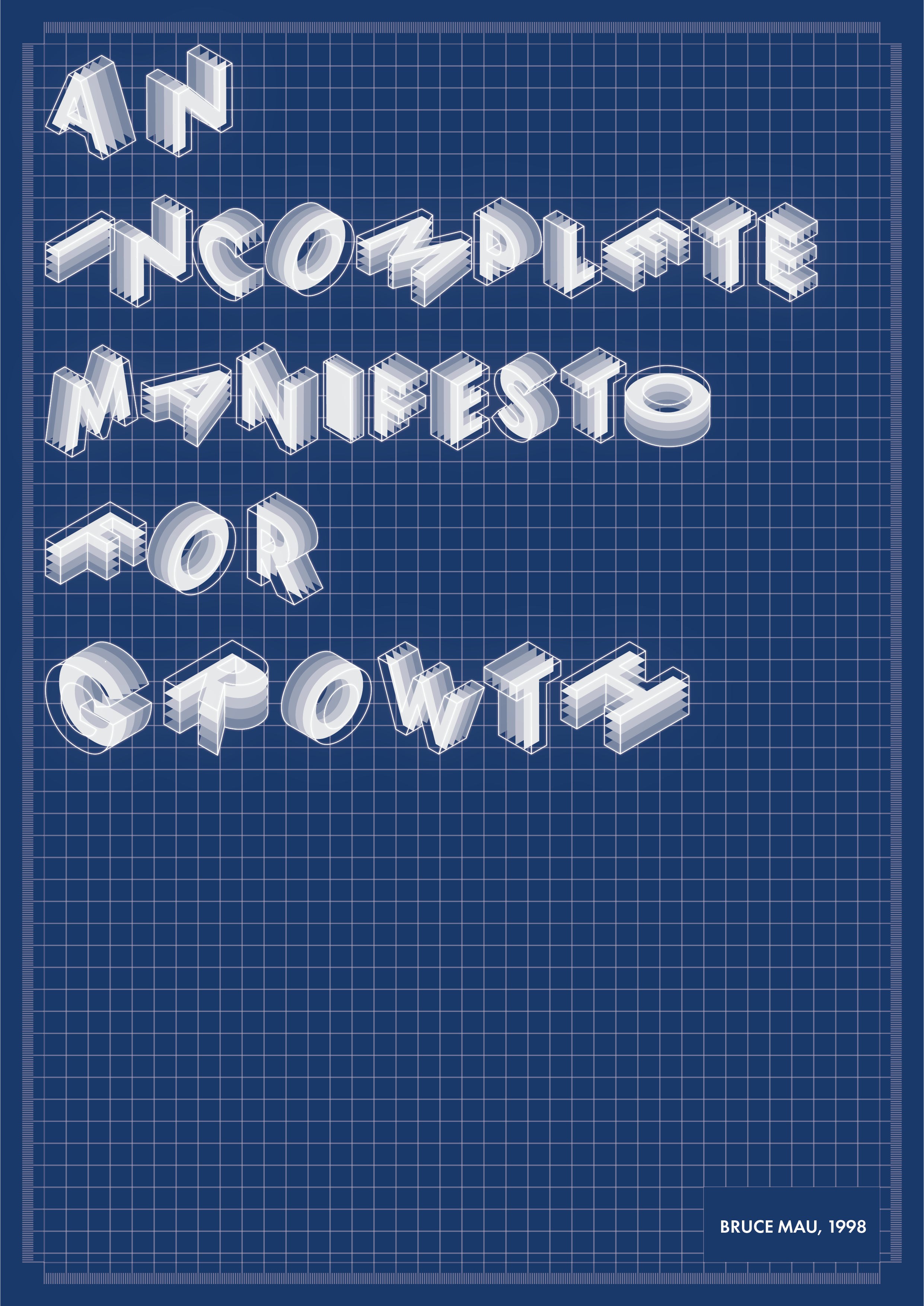 incomplete manifesto poster