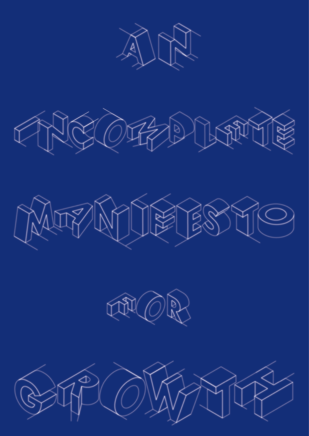 incomplete manifesto poster